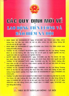 Các Quy Định Mới Về Lao Động Tiền Lương Và Bảo Hiểm Xã Hội