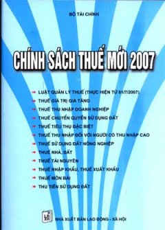 Chính Sách Thuế Mới 2007 (Bìa Xanh)