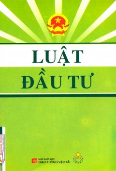 Luật Đầu Tư – Tái bản 06/2010