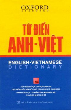 Từ Điển Anh – Việt (Bìa Cứng Vàng Xanh)