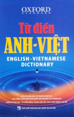 Từ Điển Anh – Việt (Bìa Cứng Xanh)