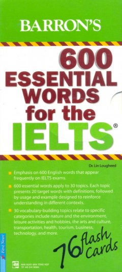 Bộ Flashcards – 600 Essential Words For The IELTS (Tái Bản)