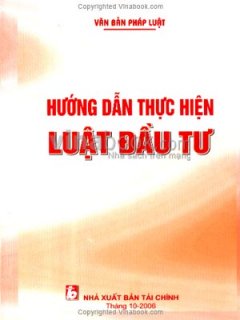 Hướng Dẫn Thực Hiện Luật Đầu Tư