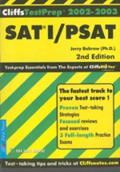CliffsTestPrep SAT I/PSAT (Test-prep Essentials from the Experts at Cliffsnotes)