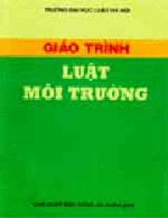 Giáo Trình Luật Môi Trường