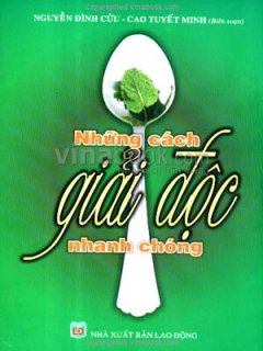 Những Cách Giải Độc Nhanh Chóng