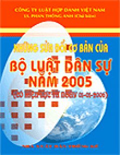 Những Sửa Đổi Của Bộ Luật Dân Sự Năm 2005