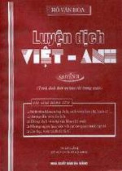 Luyện dịch Việt – Anh – Tái bản 2001