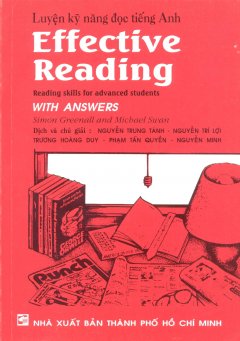 Luyện Kỹ Năng Đọc Tiếng Anh – Effective Reading