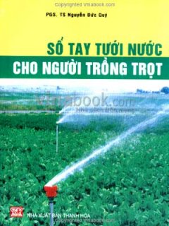 Sổ Tay Tưới Nước Cho Người Trồng Trọt