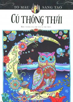 Cú Thông Thái (Sách Tô Màu Dành Cho Người Lớn)