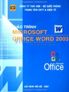 Giáo Trình Microsoft Office Word 2003