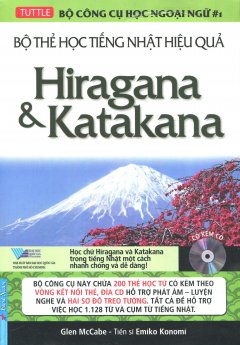Bộ Thẻ Học Tiếng Nhật Hiệu Quả Hiragana & Katakana (Kèm 1 CD)