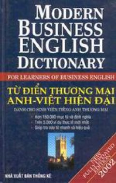 Từ điển thương mại Anh- Việt hiện đại