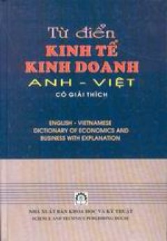 Từ điển kinh tế kinh doanh Anh- Việt