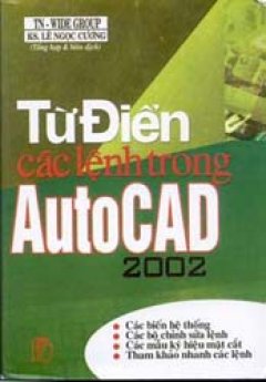 Từ điển các lệnh trong AutoCAD 2002