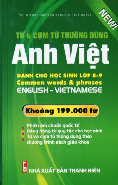 Từ & Cụm Từ Thường Dùng Anh – Việt (Khoảng 199.000 Từ)
