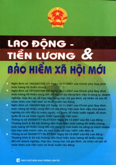 Lao Động – Tiền Lương Và Bảo Hiểm Xã Hội Mới