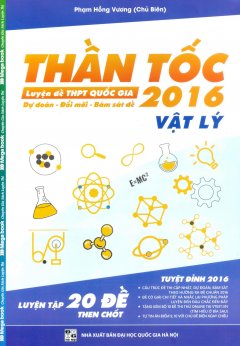 Thần Tốc Luyện Đề THPT Quốc Gia 2016 – Vật Lý