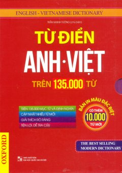 Từ Điển Anh – Việt (Trên 135.000 Từ) – Bản In Màu Đặc Biệt