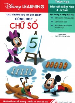 Các Kĩ Năng Học Tập Của Disney – Cùng Học Chữ Số