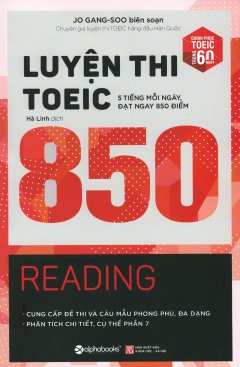 Luyện Thi TOEIC 850 – Reading