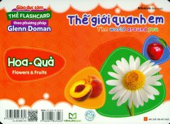 Thẻ Flashcard – Thế Giới Quanh Em: Hoa – Quả