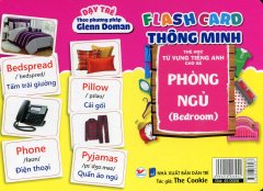 Flash Card Thông Minh – Thẻ Học Từ Vựng Tiếng Anh Cho Bé: Phòng Ngủ