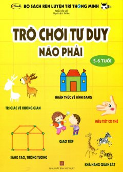 Bộ Sách Rèn Luyện Trí Thông Minh – Trò Chơi Tư Duy Não Phải (5 – 6 Tuổi)