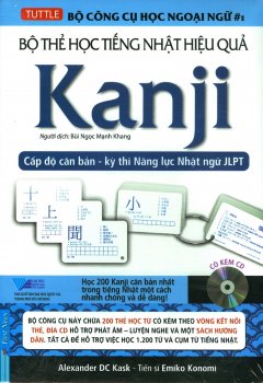 Bộ Thẻ Học Tiếng Nhật Hiệu Quả Kanji (Kèm 1 CD)