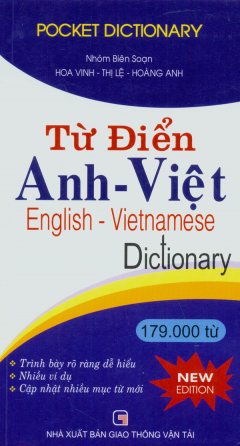 Từ Điển Anh – Việt 179.000 Từ