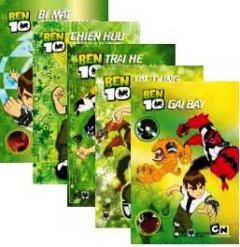 Sách Cartoon Network Ben 10 - Trọn Bộ 5 Cuốn