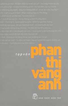 Tạp Văn Phan Thị Vàng Anh