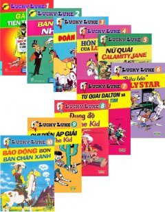 Bộ Lucky Luke – Tuyệt Phẩm Truyện Tranh Được Yêu Thích Nhất Mọi Thời Đại (Tập 1 Đến 10)