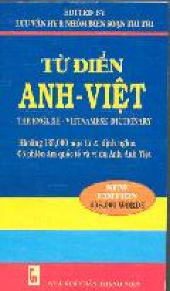 Từ Điển Anh – Việt – Tái bản 05/04/2004