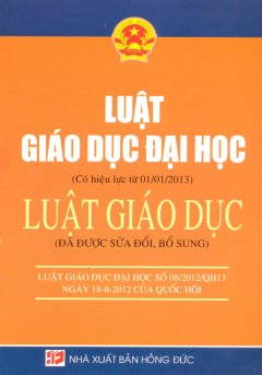 Luật Giáo Dục Đại Học – Luật Giáo Dục