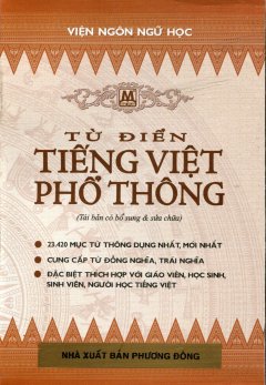 Từ Điển Tiếng Việt Phổ Thông – Tái bản 03/11/2011