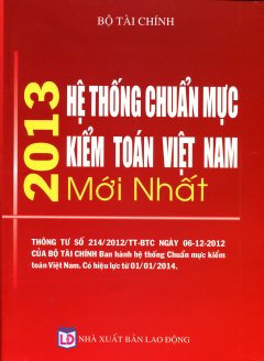 Hệ Thống Chuẩn Mực Kiểm Toán Việt Nam Mới Nhất 2013