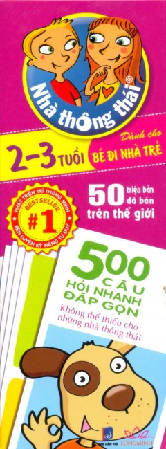 Nhà Thông Thái 2 – 3 Tuổi (Dành Cho Bé Đi Nhà Trẻ)