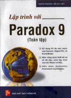 Lập trình với Paradox 9 (Toàn tập)