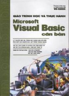 Giáo trình học thực hành Microsoft Visual Basic căn bản