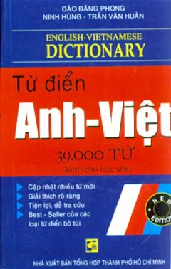 Từ Điển Anh – Việt 39.000 Từ Dành Cho Học Sinh