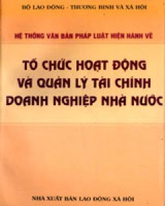 Hệ Thống Văn Bản Pháp Luật Hiện Hành Về Tổ Chức Hoạt Động Và Quản Lý Tài Chính Doanh Nghiệp Nhà Nước