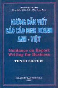 Hướng dẫn viết báo cáo kinh doanh Anh- Việt