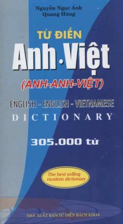 Từ Điển Anh – Việt (Anh – Anh – Việt) 305.000 Từ