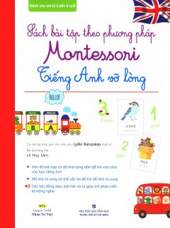 Sách Bài Tập Theo Phương Pháp Montessori – Tiếng Anh Vỡ Lòng (Kèm 1 CD)