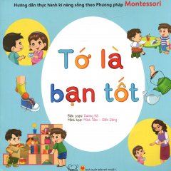 Combo Montessori (Bộ 5 Cuốn) (Tặng Kèm Toán-Anh – Phân Biệt Hình Học)