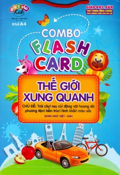 Combo Flash Card Thế Giới Xung Quanh – Bộ 7 Chủ Đề (Song Ngữ Việt – Anh)