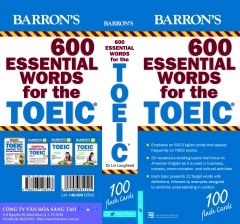 Hộp Flash Cards – 600 Essential Words For The TOEIC (Tái Bản 2021)